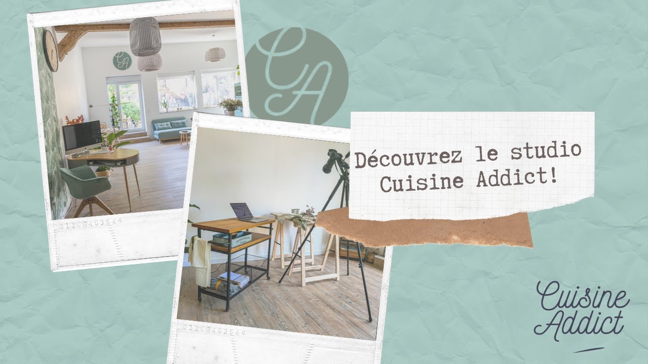 Travaux terminés! Je vous présente le Studio Cuisine Addict!