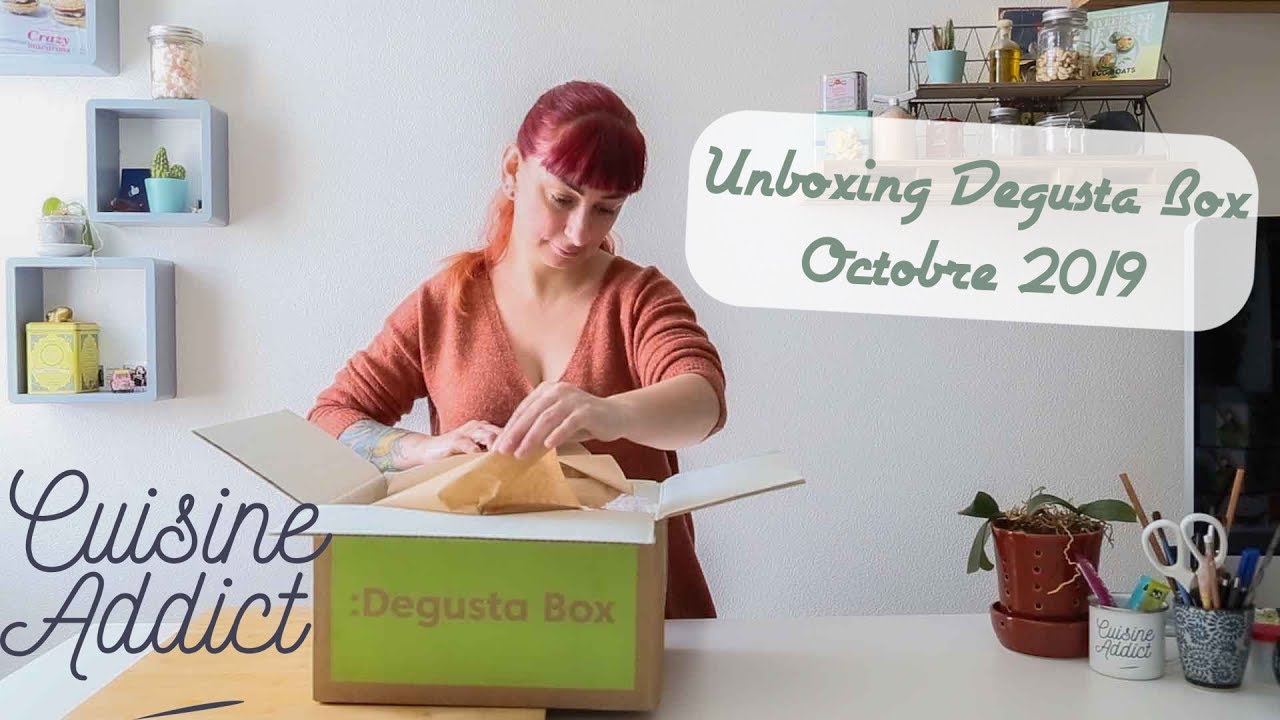 Unboxing Degusta box octobre