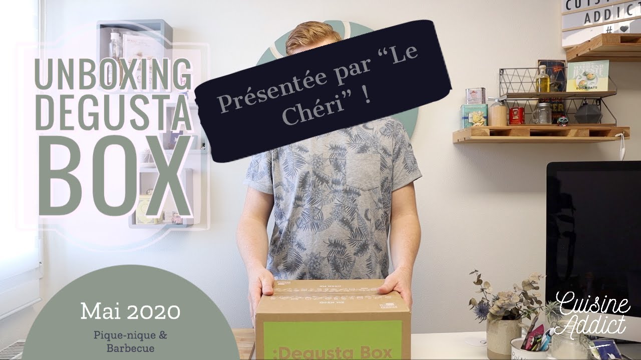 UNBOXING DEGUSTA BOX -  Mai 2020 Thème Pique Nique & Barbecue
