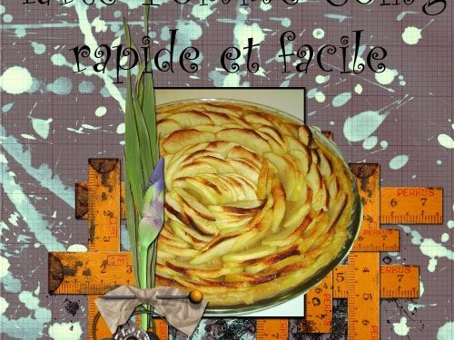 Tarte Pomme Coing Facile Recette De Dessert Aux Fruits