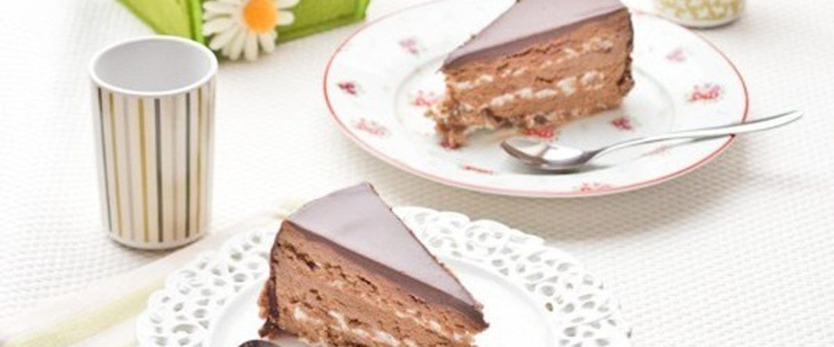 Gâteau au chocolat léger et meringué
