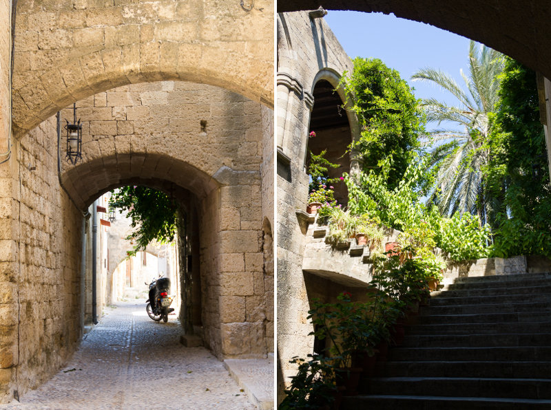 Rhodes - Ville fortifiée