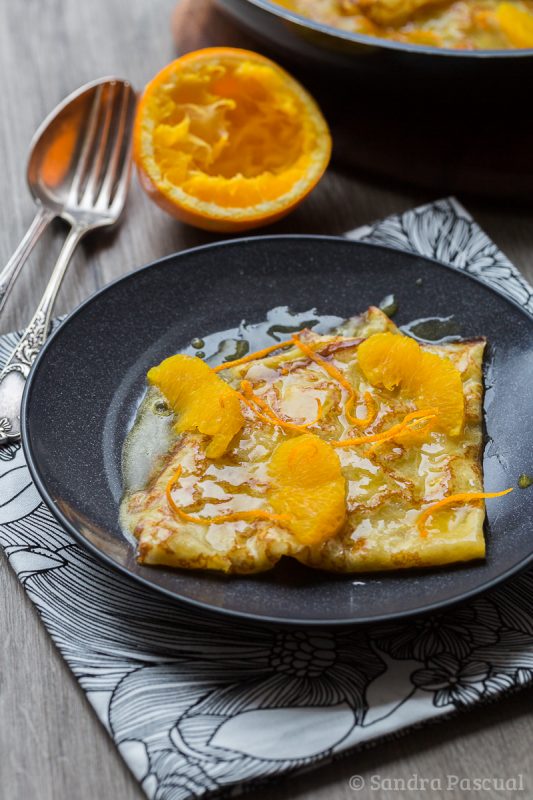 Crêpes suzette