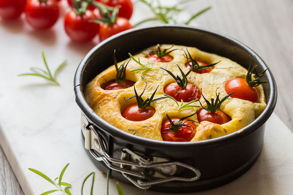 Clafoutis de tomates cerises facile : découvrez les recettes de Cuisine  Actuelle