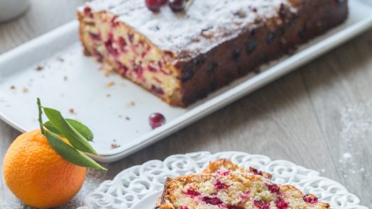 Cake aux cranberries