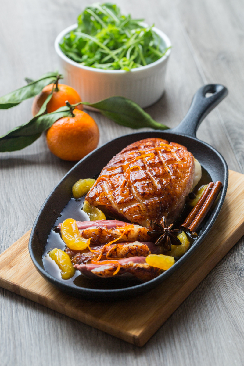 Magret De Canard Laque A La Clementine Recette De Canard Facile