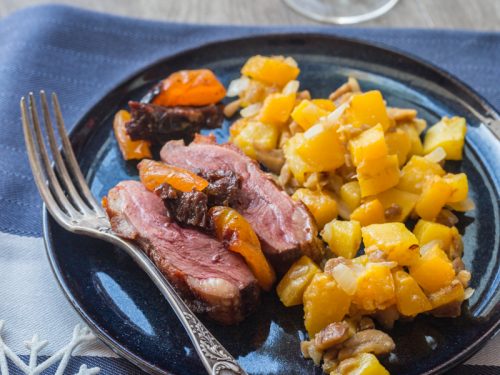 Rôti de magret de canard à l'orange - Au Fil du Thym