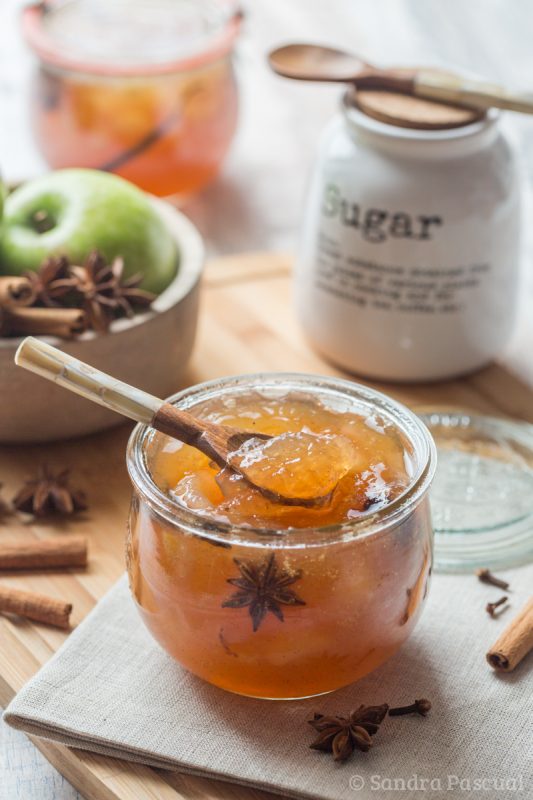 Confiture de pommes aux épices