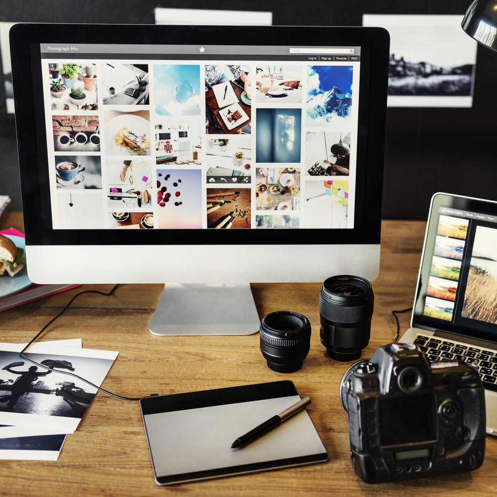 Camera Photography Design Studio Editing Concept via Shutterstock