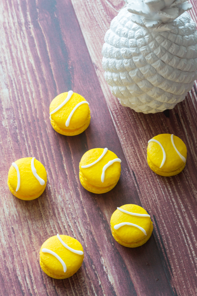 Macarons balle de tennis