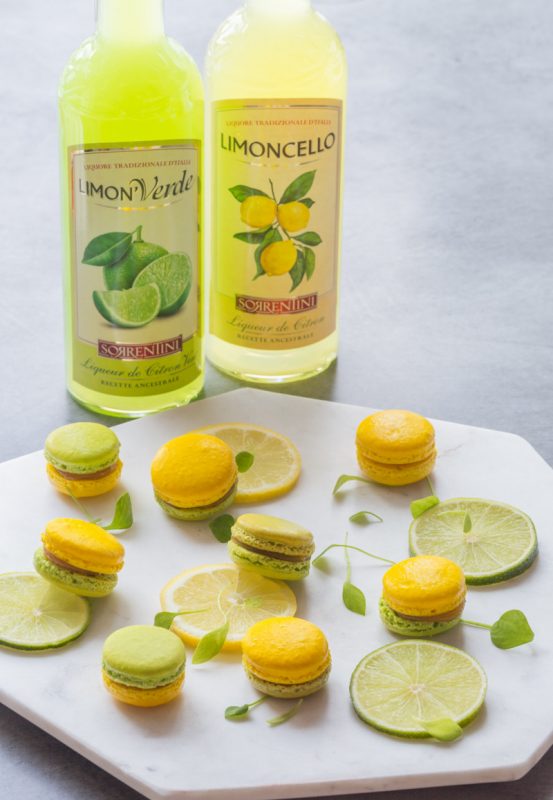 Macarons au Limoncello et Limonverde