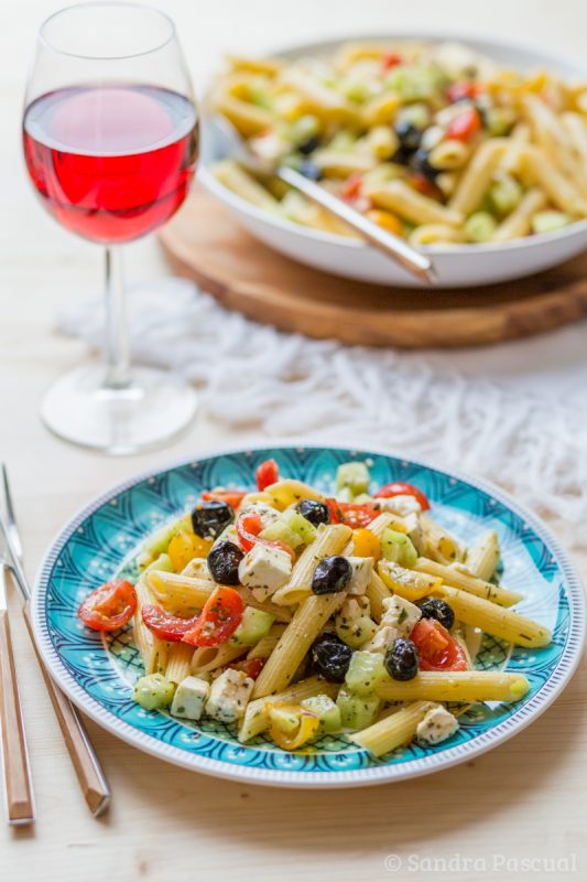 Salade de penne à la grecque