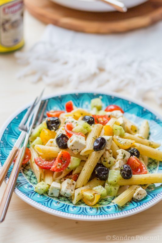 Salade de penne à la grecque