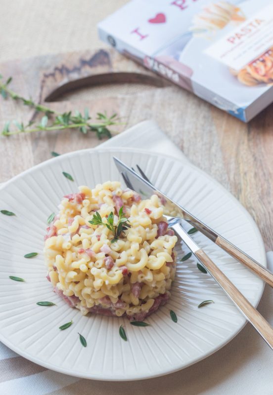 Risotto coquillettes et jambon