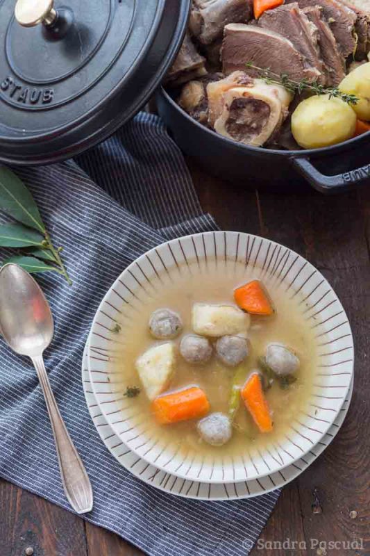 Soupe de pot au feu