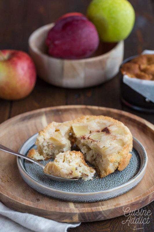 Gâteau renversé aux pommes
