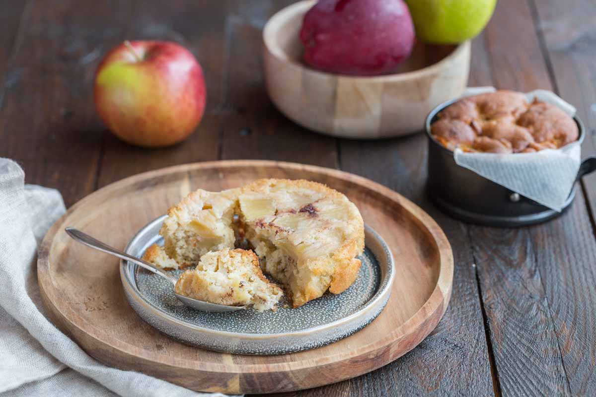 Recette de gâteau renversé aux pommes