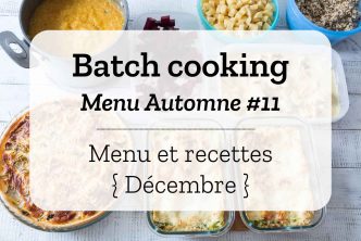 Batch cooking Automne 11