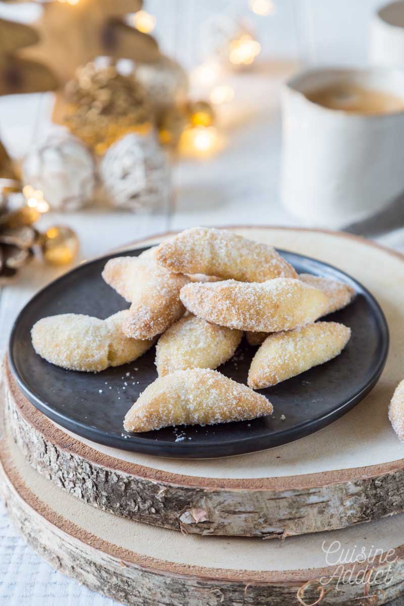 Biscuits de Noël sablé à la vanille