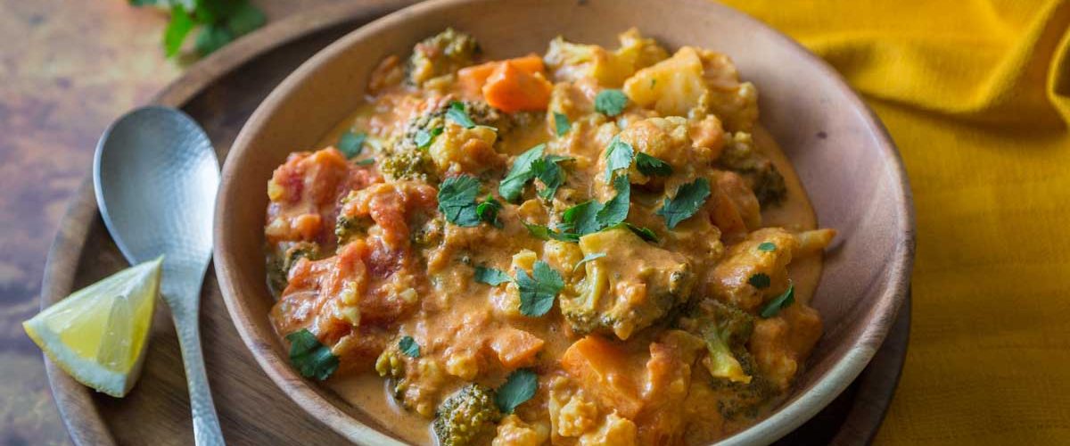 Recette de curry végétarien