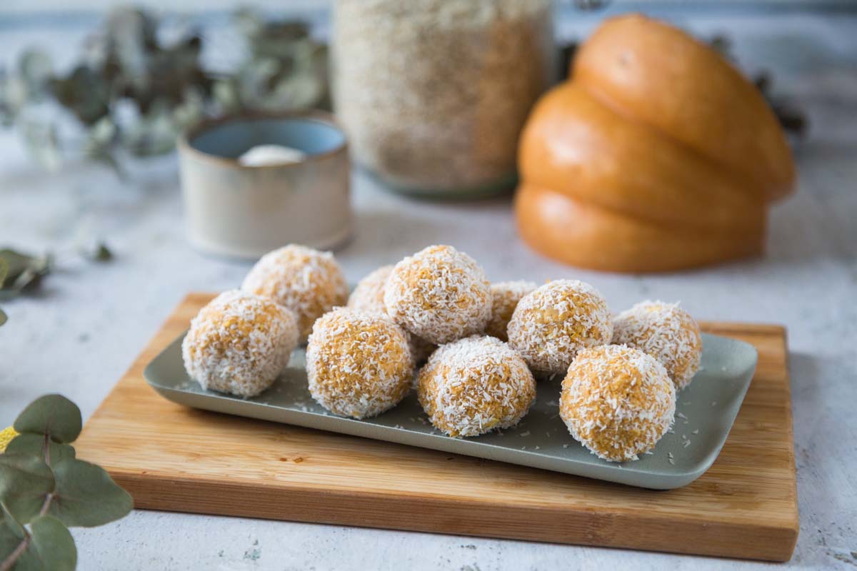 Recette d'energy balls à la courge