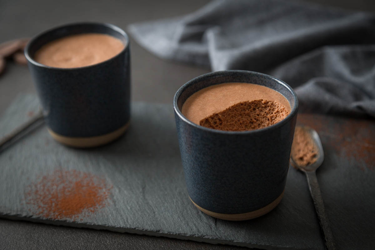 Recette de mousse au chocolat vegan