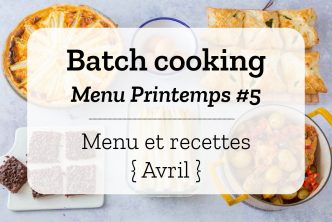Batch cooking Printemps 5