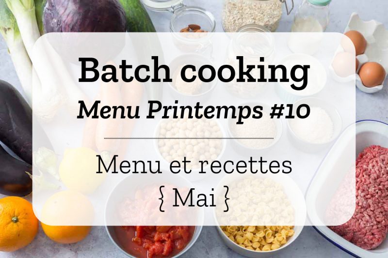 Batch cooking Printemps 10