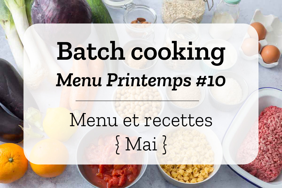 Batch cooking Printemps 10