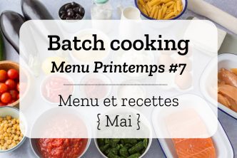 Batch cooking Printemps 7