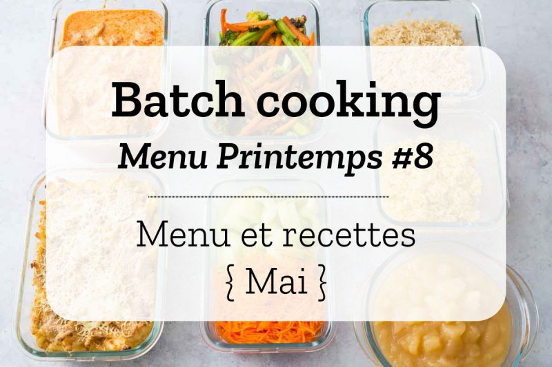 Batch cooking Printemps 8