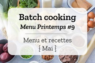 Batch cooking Printemps 9