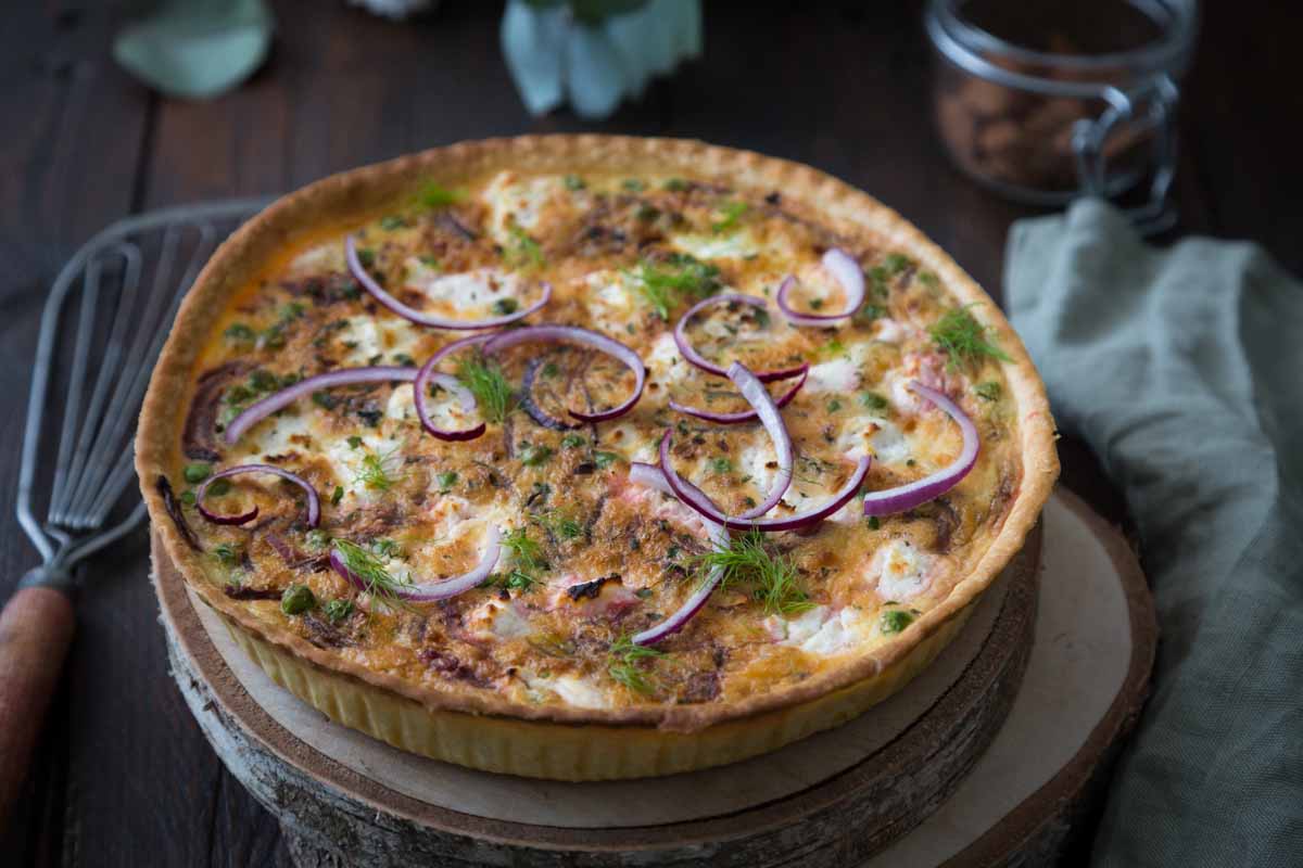 Recette de quiche à la betterave