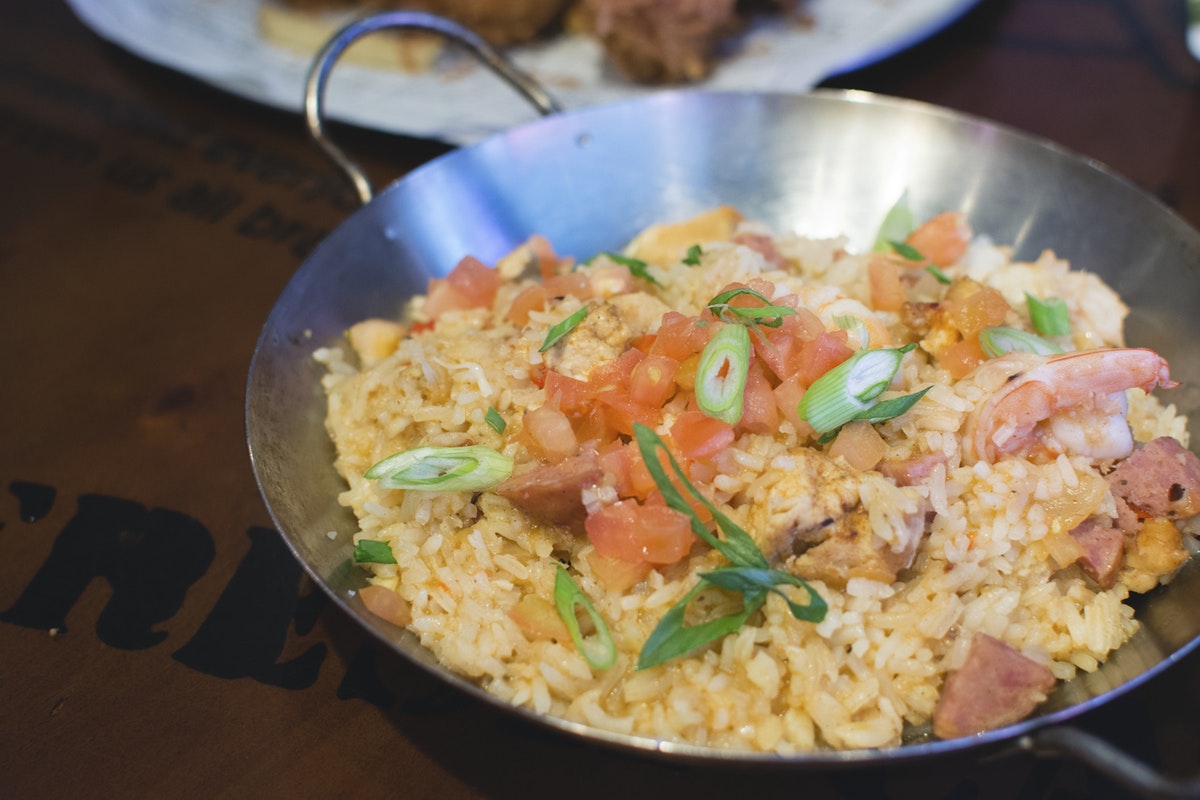 riz frit aux légumes