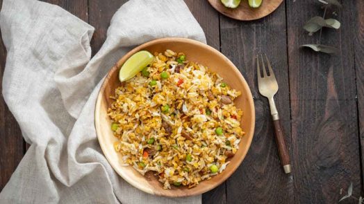 Recette de salade de riz au curry