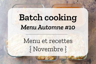Batch cooking Automne 10