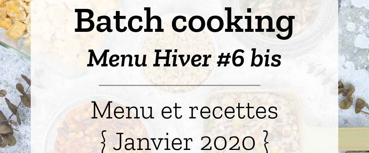 Batch cooking Hiver 5