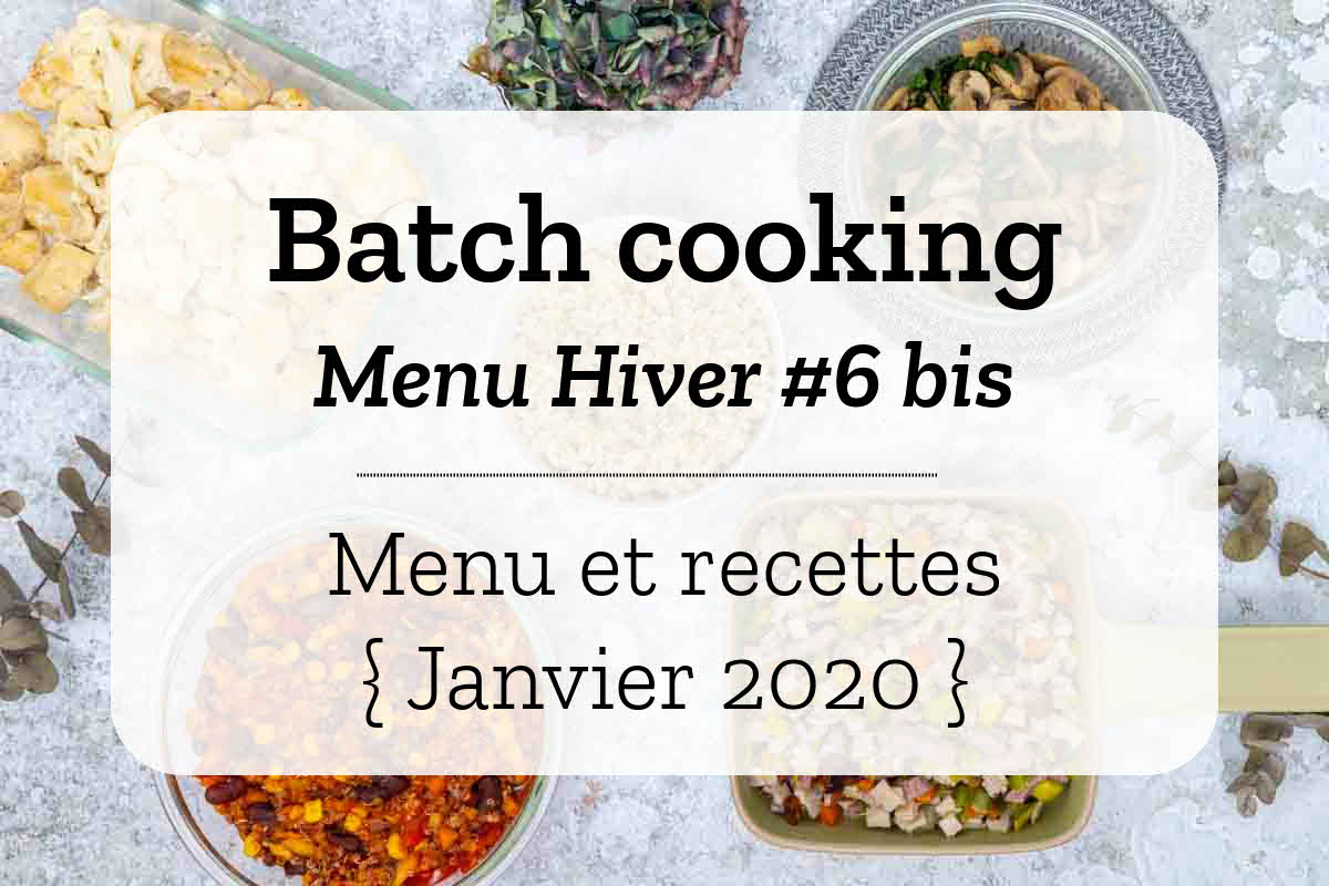 Batch cooking Hiver 5