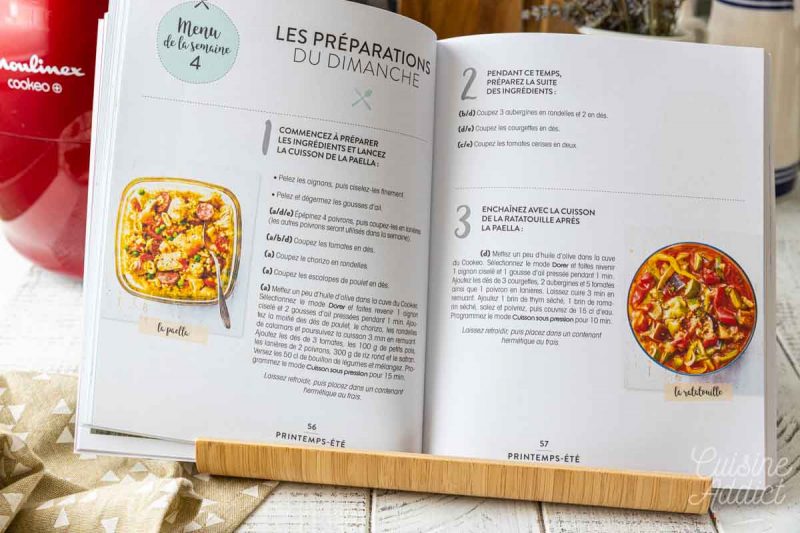 Le batch cooking au cookeo, c'est facile ! : Sandra Thomann - 203598629X -  Livres de cuisine salée