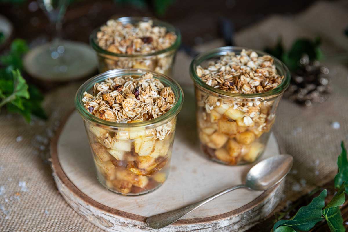 Recette de crumble aux fruits d'hiver