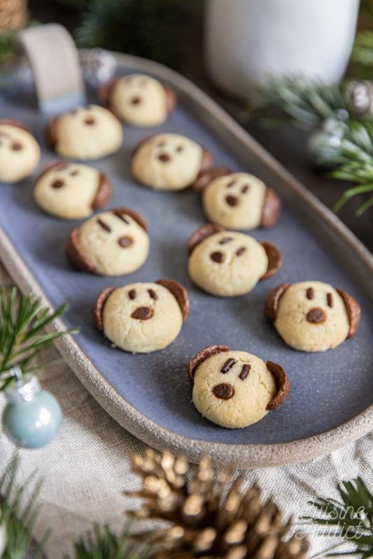 Biscuits toutous pour Noël