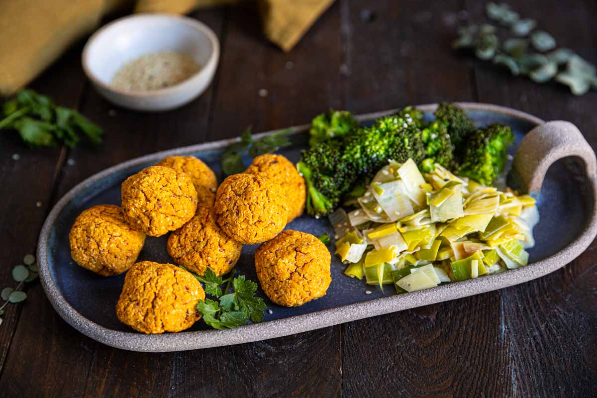 Recette de falafels de patate douce