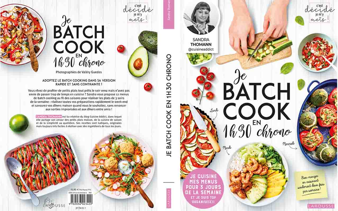 Batch Cooking Cookeo: Je prépare mes menus de semaine En 1 heure le  dimanche (French Edition) : Richard, Marie: : Books