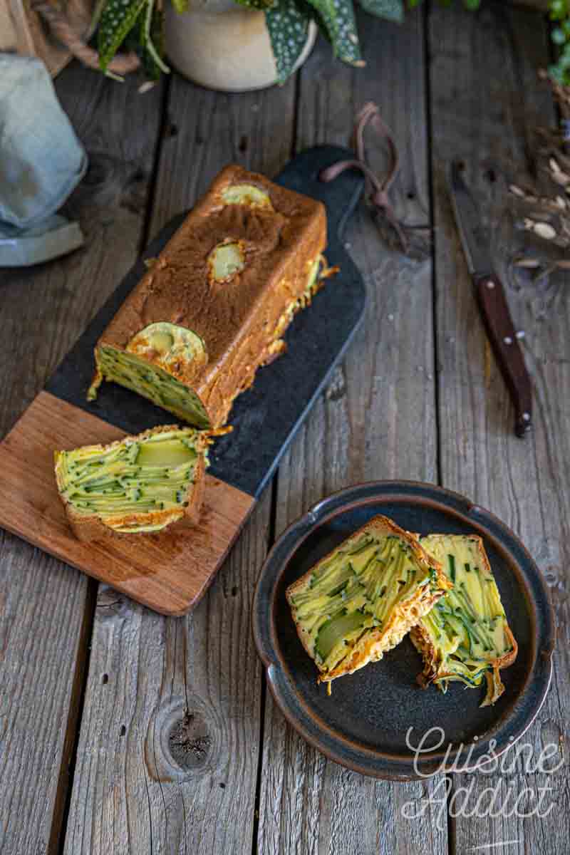 Cake aux courgettes