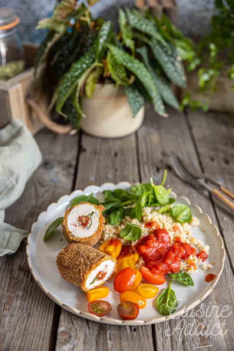 Cordon bleu de dinde roulé