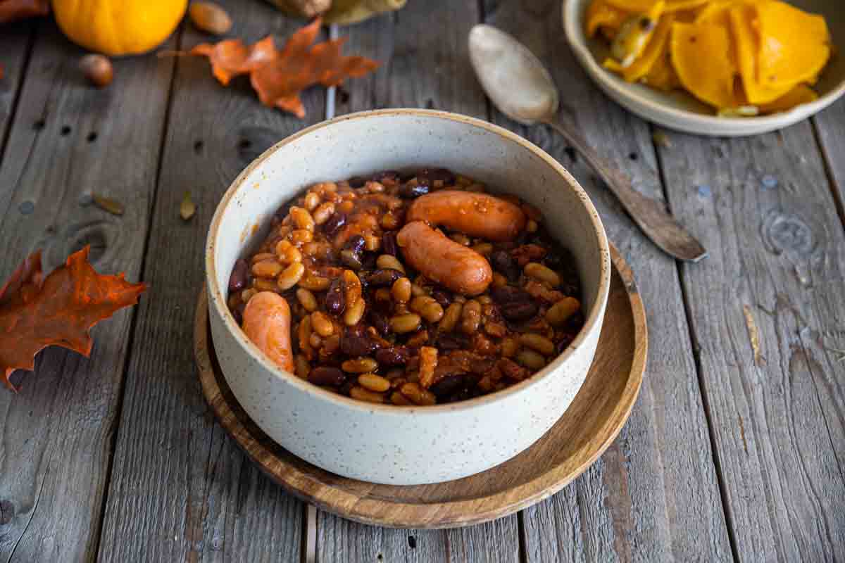 Recette de baked beans à la mijoteuse