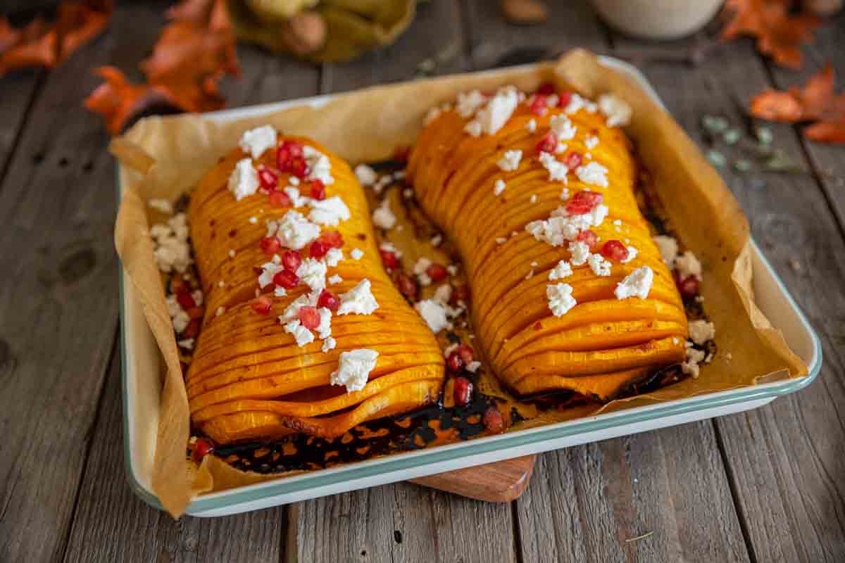 Recette de Hasselback buttternut