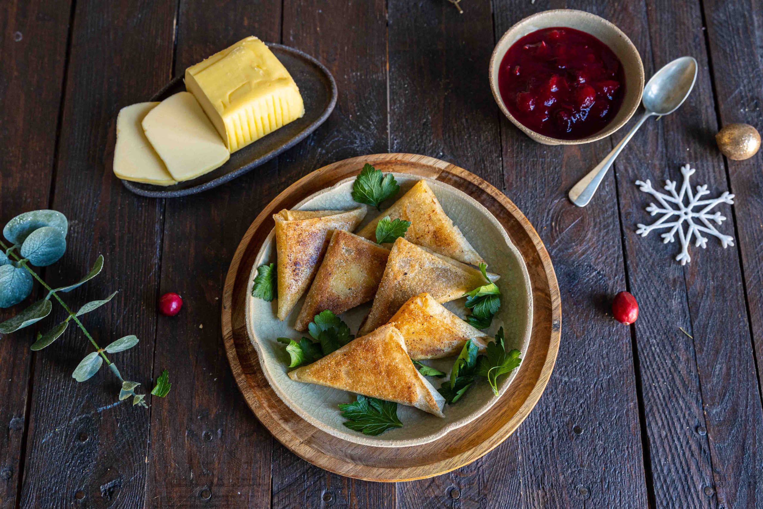 Recette de samoussas au magret et pommes