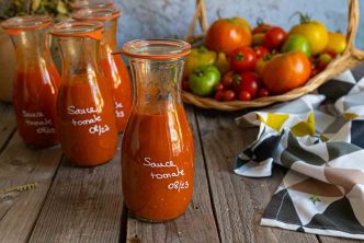 Recette de sauce tomate maison en bocal