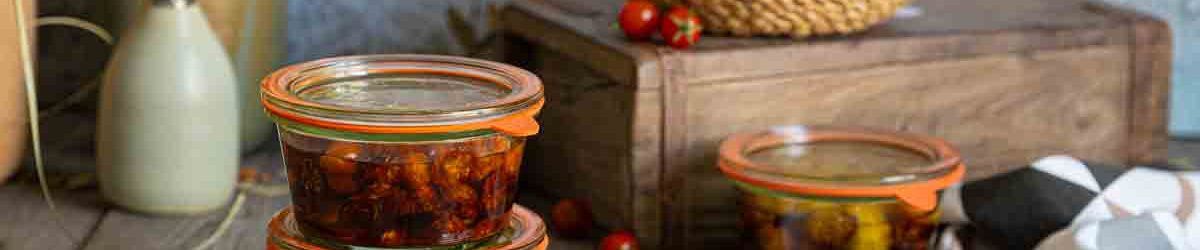 Recette de bocaux de tomates cerises confites à l'huile d'olive